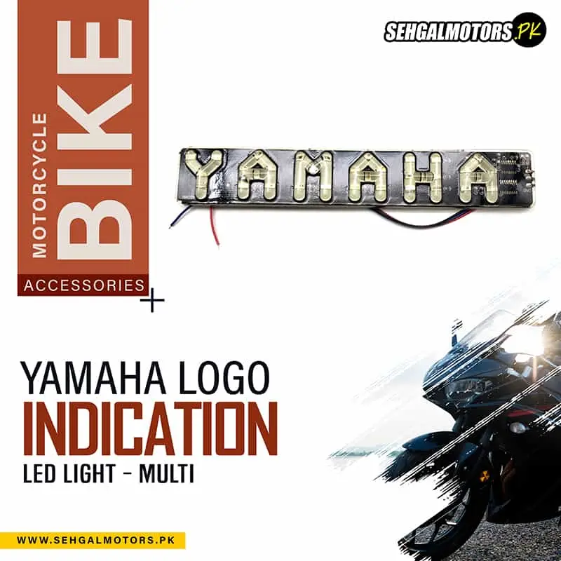 Yamaha Logo Indication Led Light For Motorcycle Bike - Multi A003285 1