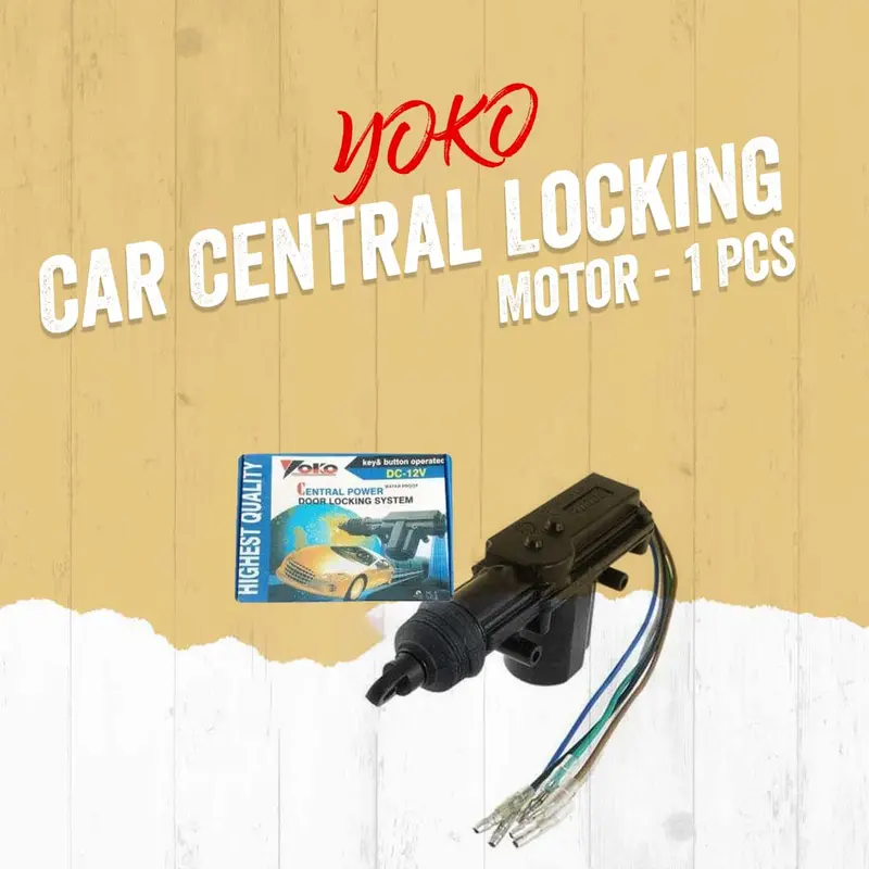 Yoko Universal Central Locking Kit – 1 Motor 1