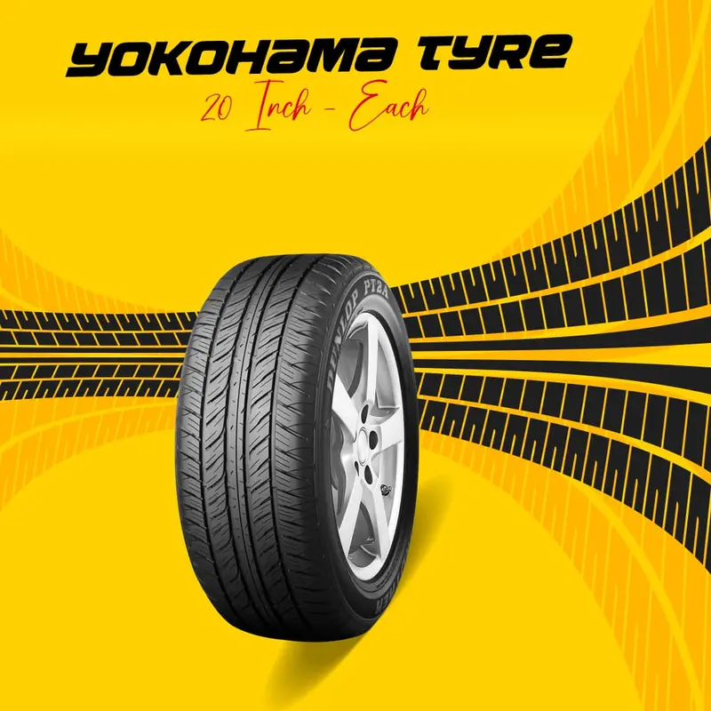 Yokohama Tyre 20 Inch - Each - 285-50-20 1