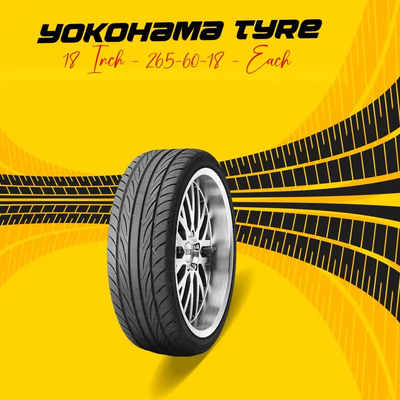Yokohama Tyre Off Road 18 Inch - Each 1