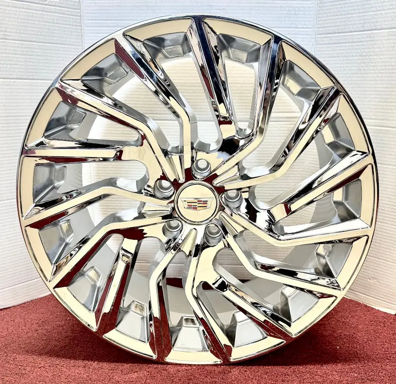 "Zig-Zag" Chrome 20" X 8.5" Set Of 4 Wheels 5X120 Cts Xts Xt4 Ct6 Ct5 1