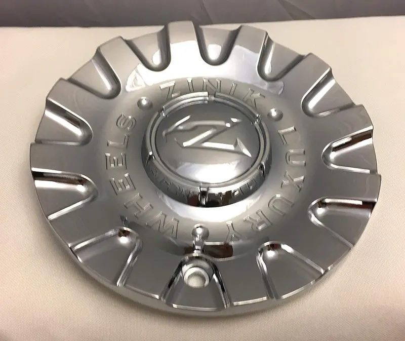 Zinik Chrome Wheel Center Cap Set Of Two Pn: Zinik Coroza-B 2