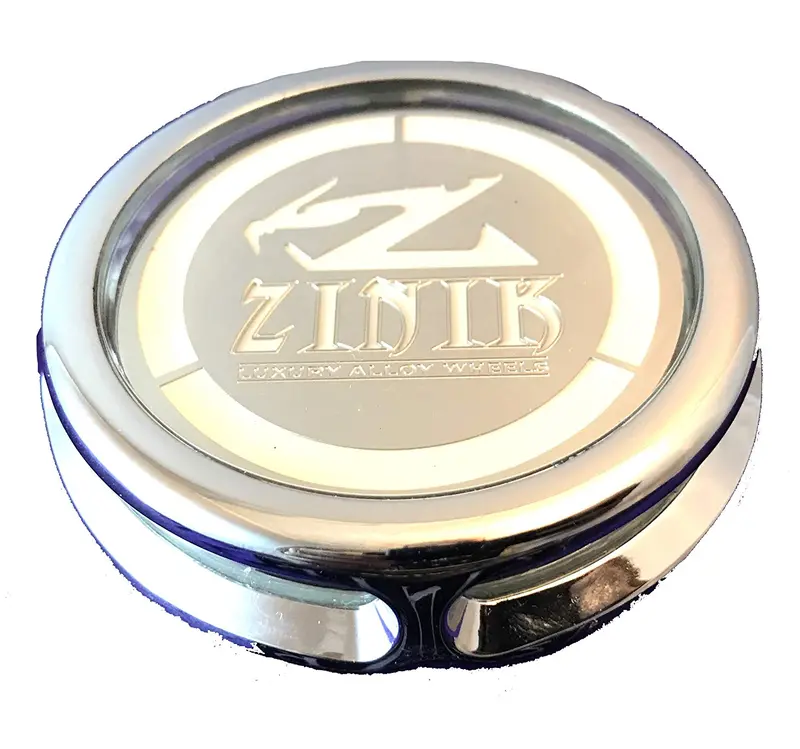 Zinik Spinlite Chrome Custom Center Cap Set Of Four 1