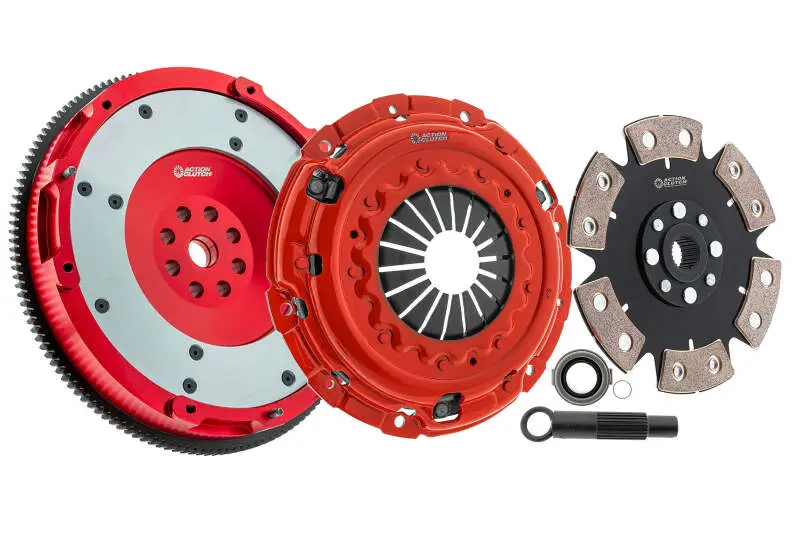 Action Clutch Stage 6 Turbo Clutch Kit – Aluminum Flywheel Included For 2023 Acura Integra (1.5L L15Ca) 1
