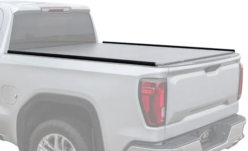 Adarac Aluminum Utility Rail System – Matte Black For 2016+ Toyota Tacoma With 5-Foot Bed 1