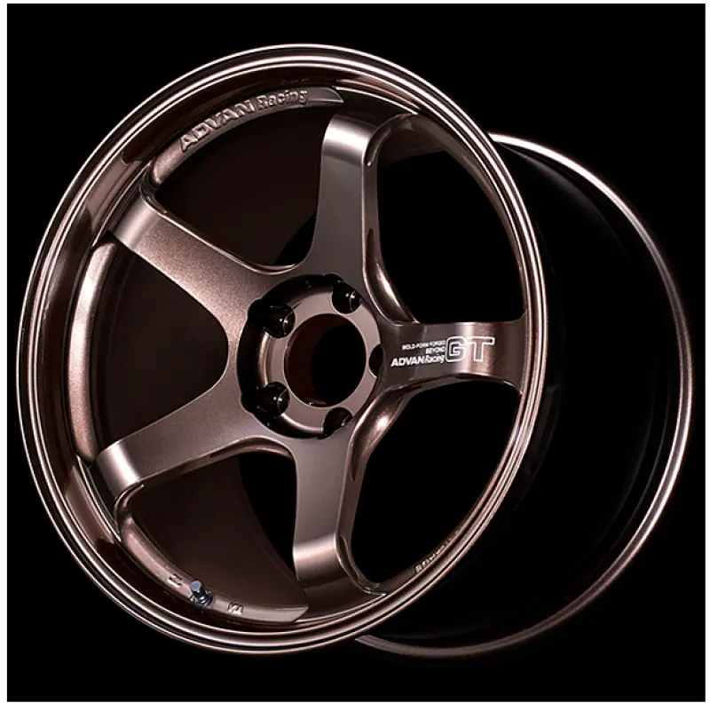 Advan Gt Beyond 20X10 Et35 Racing Wheel – Titanium Black Finish, 5X114.3 Bolt Pattern 1
