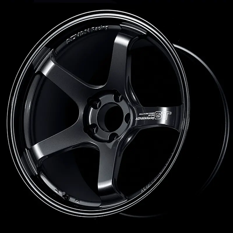Advan Gt Beyond Forged Alloy Wheel — 20×11”, +5Mm Offset, 5×114.3 Bolt Pattern, 106.5Mm Bore, Titanium Black Finish 1