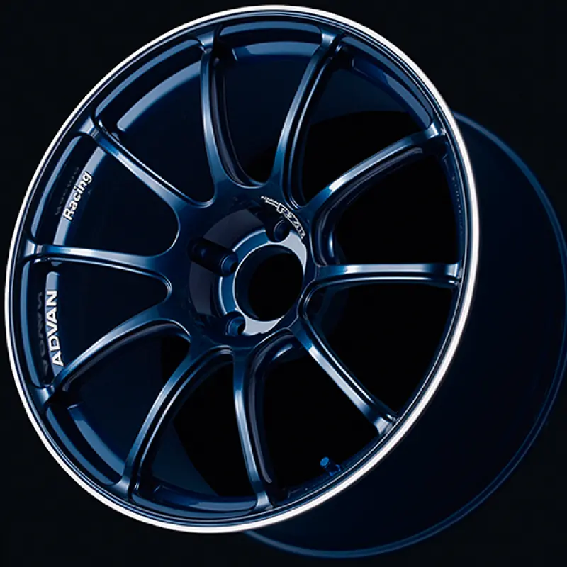 Advan Rzii 16X7.0 / +41 Offset / 4-100 / 63Mm Bore / Racing Indigo Blue & Ring 1