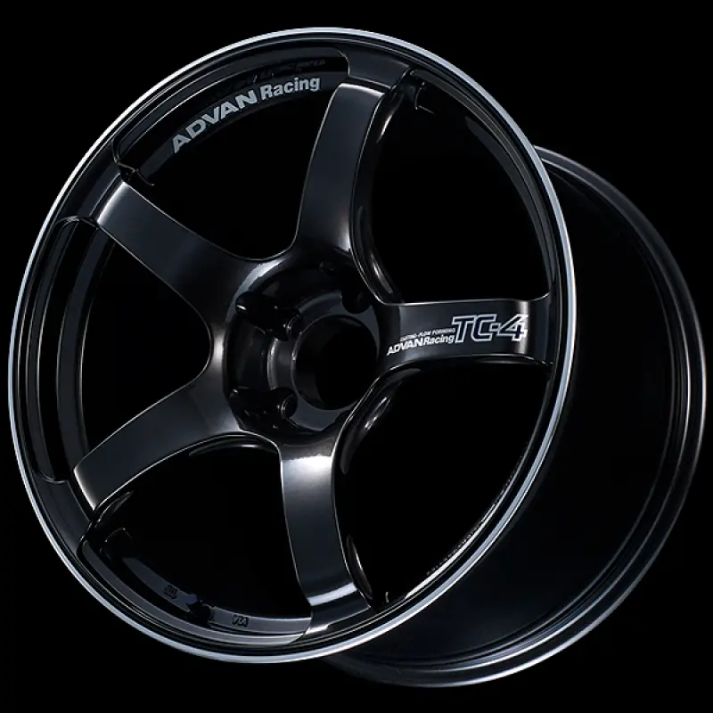 Advan Tc4 18X7.5 / +42 Offset / 5-112 / 66.5Mm Bore / Black Gunmetallic & Ring 1