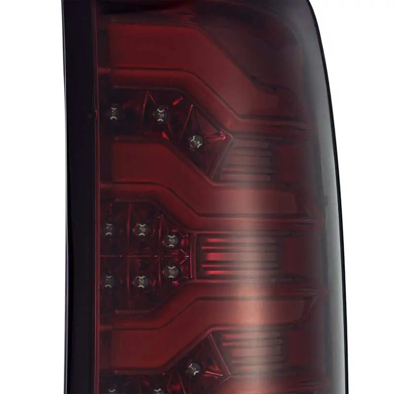 Alpharex Pro-Series Led Tail Lights – Red Lens With Smoke Housing, For 2014–2018 Gmc Sierra 1500 1