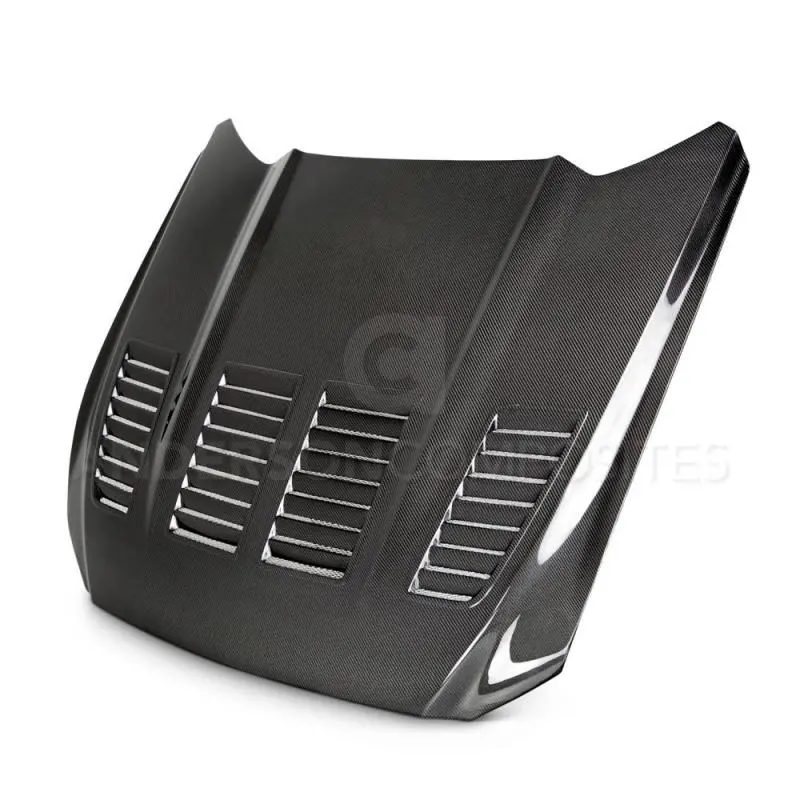 Anderson Composites 15-17 Ford Mustang (Excl. Gt350/Gt350R) Type-Tw Double Sided Hood 1