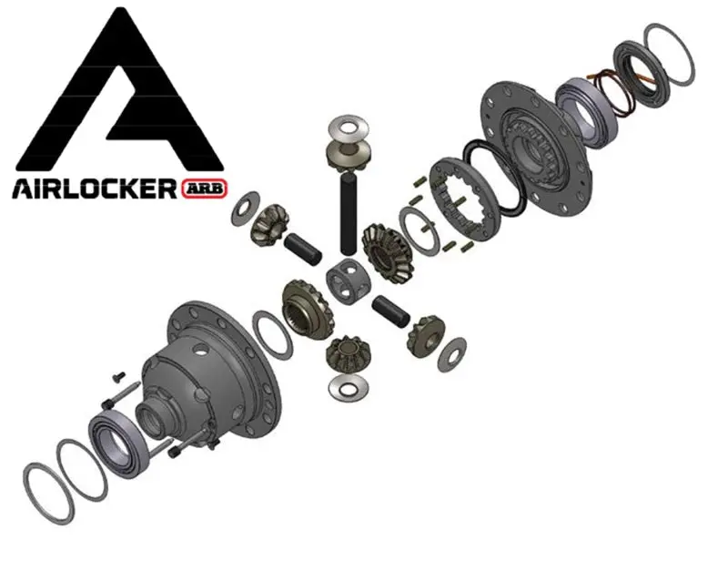 Arb Air Locker Rear Differential For Land Rover Discovery Series Iii (31-Spline) 1