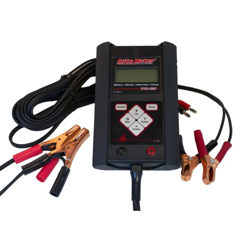 Autometer Handheld Electrical System Analyzer – Dual-Voltage (6V/12V) Diagnostic Tool For Automotive & Heavy-Duty Trucks 1