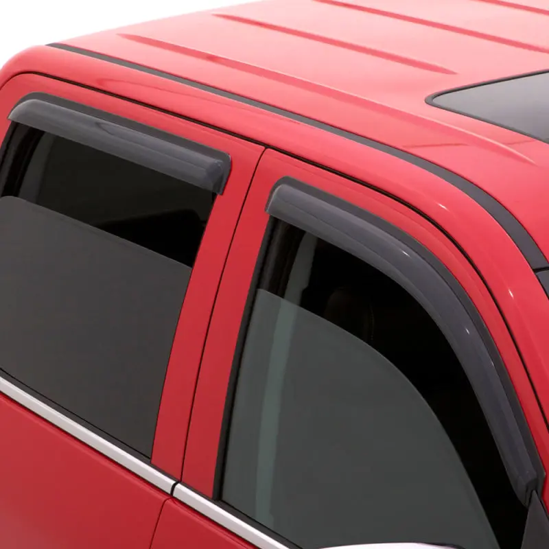 Avs 98-02 Honda Accord Ventvisor Outside Mount Window Deflectors 4Pc - Smoke 1