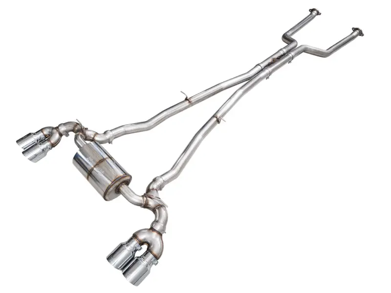 Awe Tuning Touring Edition Cat-Back Exhaust System With Chrome Silver Tips For Bmw G90/G99 M5 1