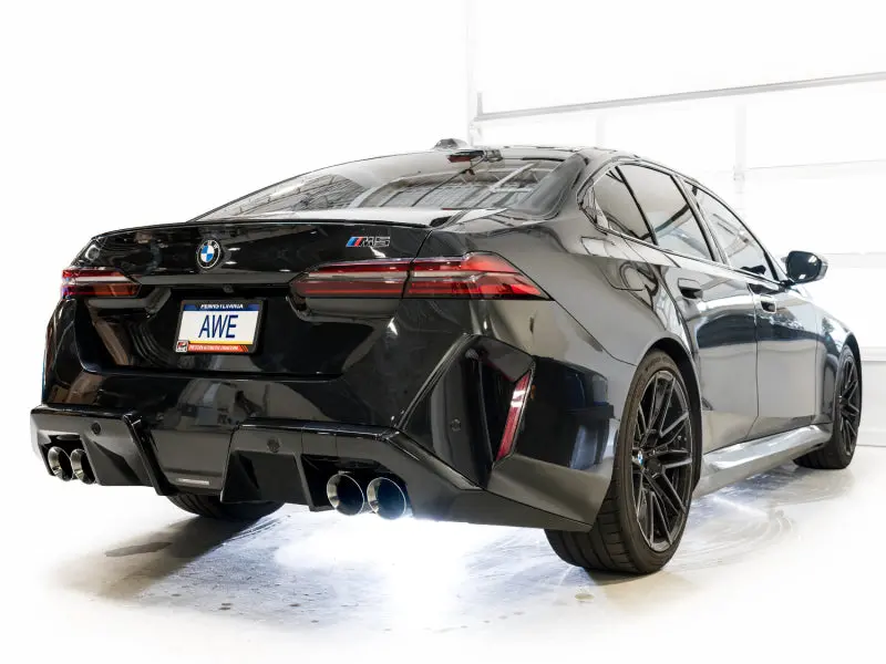 Awe Tuning Touring Edition Cat-Back Exhaust System With Chrome Silver Tips For Bmw G90/G99 M5 2