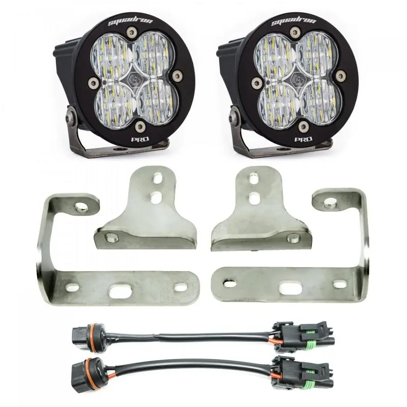 Baja Designs Jl Wrangler Fog Light Kit – Squadron Pro Pocket Mount System (2018) 1