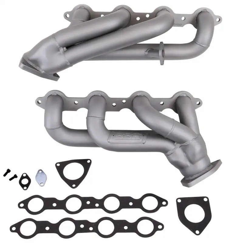 Bbk Shorty Tuned-Length Exhaust Headers For 1999–2004 Gm Trucks & Suvs With 6.0L Engines – 1-3/4" Titanium Ceramic Coating 1