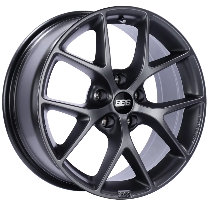 Bbs Sr Forged Alloy Wheel – 17X7.5", 5X112Mm Bolt Pattern, +45Mm Offset, Satin Grey Finish, Requires Pfs Clips & -82Mm Spacer 1