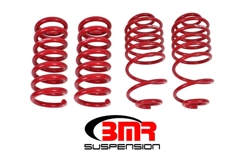 Bmr Lowering Spring Set For 1978–1987 G-Body Vehicles – Red Finish 1