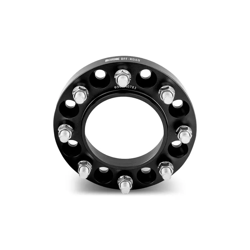 Borne Off-Road Black Wheel Spacers – 8X165.1Mm Bolt Pattern, 116.7Mm Hub Bore, 38.1Mm Thickness, M14 Thread 1