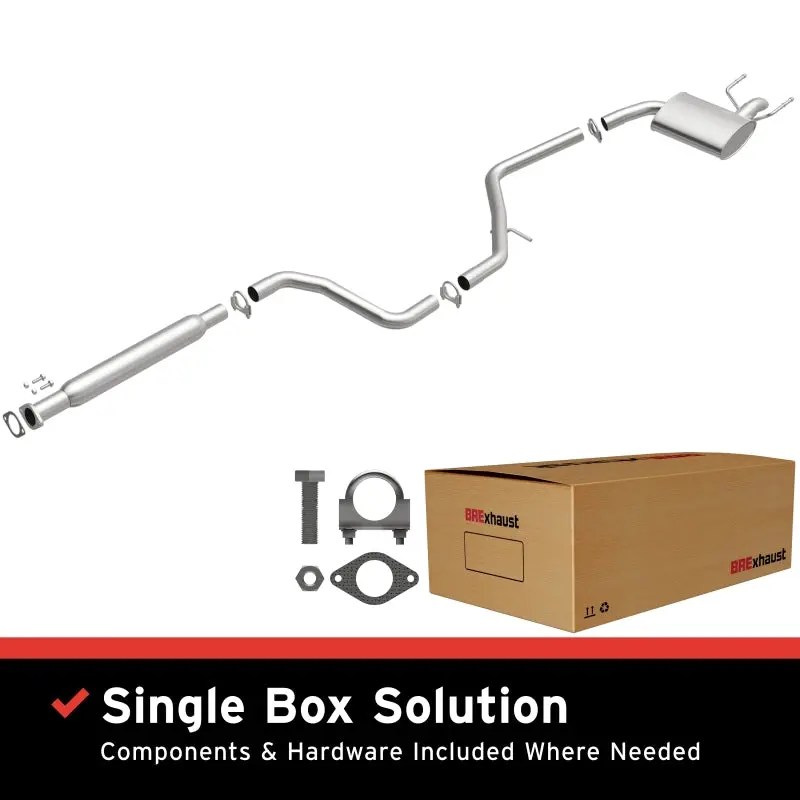 Bre Exhaust Cat-Back System For 2013–2016 Chevrolet Malibu Limited 2.5L 1