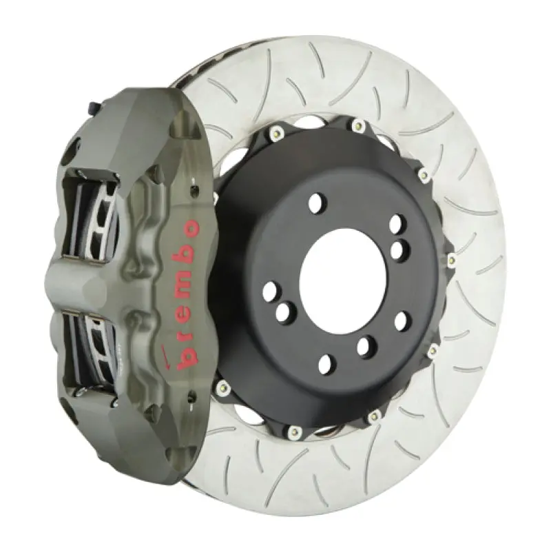 Brembo 16-18 M2 Pista Rear Race Bbk 4 Piston Forged 345X28 X54A 2Pc Rotor T3-Clear Ha 1