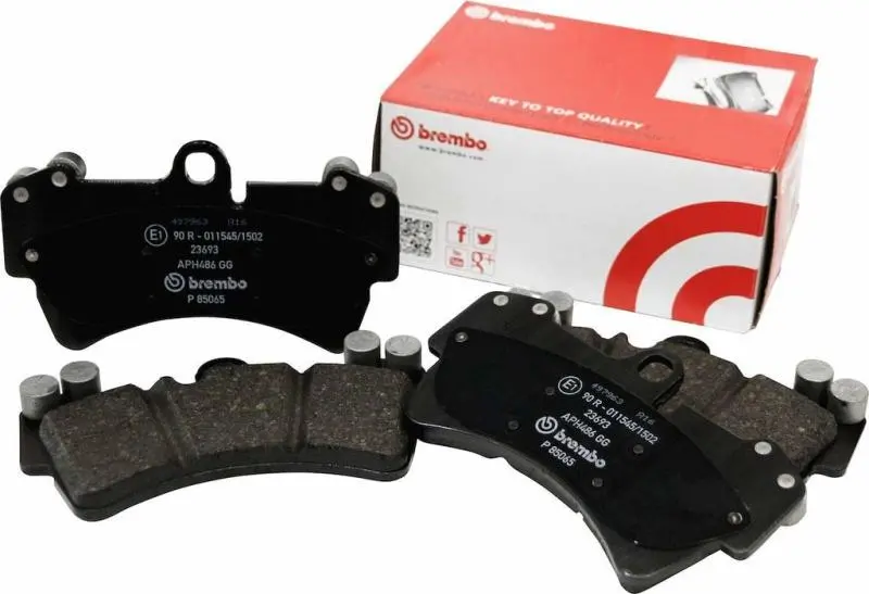 Brembo 98-03 Subaru Forester/99-03 Impreza/00-09 Legacy Rear Premium Nao Ceramic Oe Equivalent Pad 1