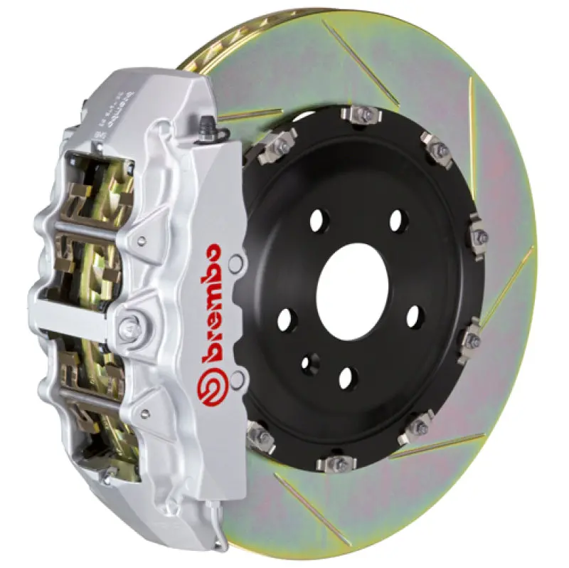 Brembo Gt Big Brake Kit For Tesla Model X (Non-Plaid) — Front, 6-Piston Calipers, Slotted 380X34Mm Rotors 1