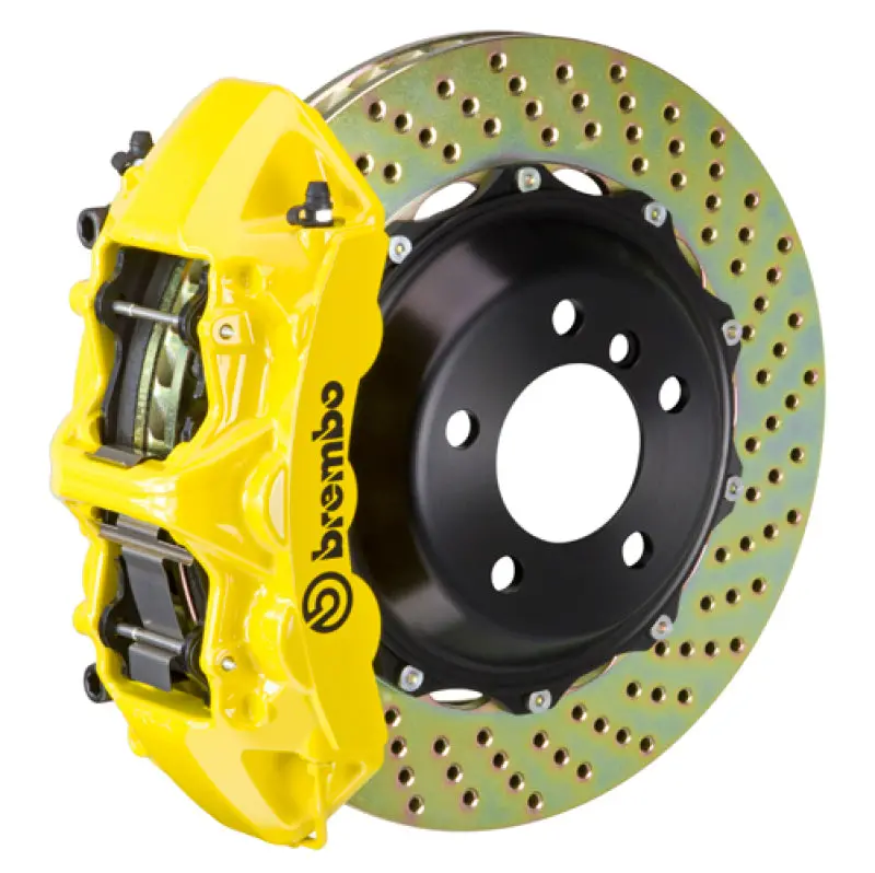 Brembo Gt Big Brake Kit – Front, 6-Piston Calipers With Drilled 355X32Mm Rotors For 1980–1989 Porsche 930 1