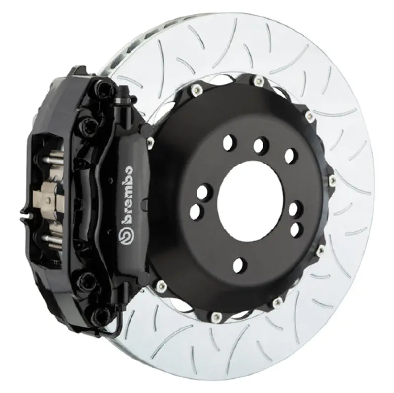 Brembo Gt Rear Big Brake Kit – 4-Piston Calipers With Slotted 345X28Mm Rotors For 2005–2008 Bmw 7-Series (Post-March 2005) 1