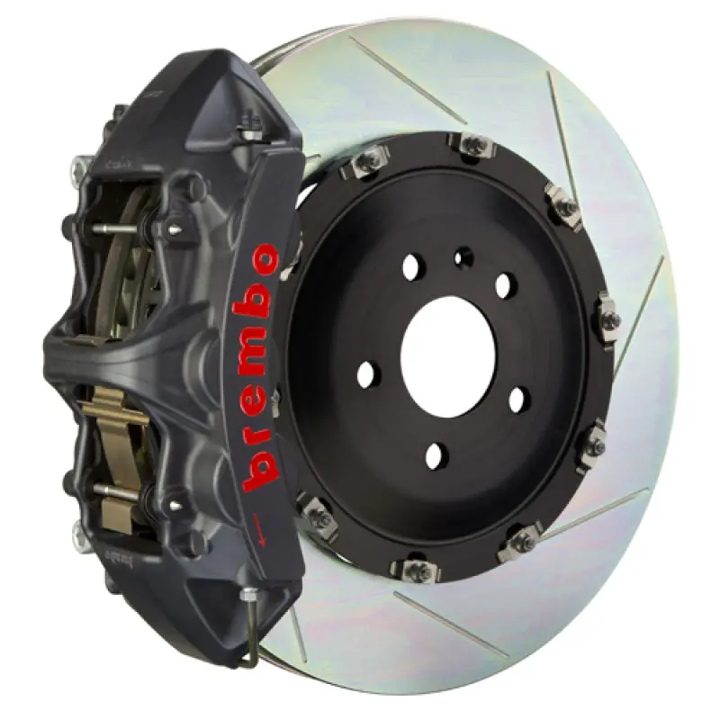 Brembo Gts Big Brake Kit For 2016–2021 Toyota Land Cruiser – 6-Piston Calipers, Slotted 405X34Mm Two-Piece Rotors, Black Finish 1