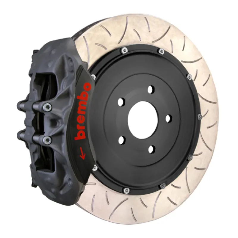 Brembo Pista Front Big Brake Kit For 2018+ Tesla Model 3 Awd/Rwd – 6-Piston Forged Calipers, 380X35Mm Two-Piece Rotors 1