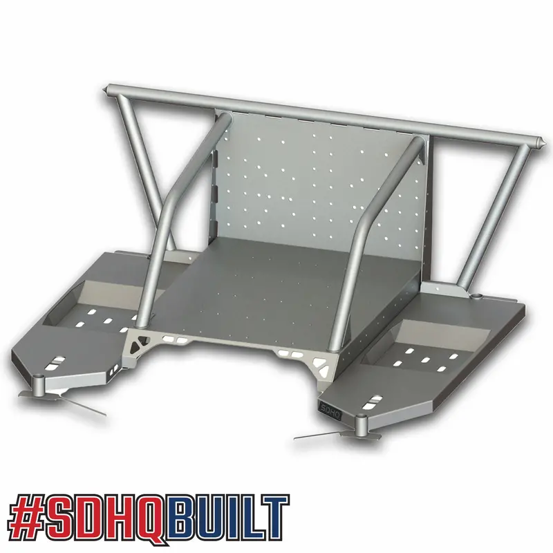 Chevy/Gmc 1500 Hd/Qc Built-In Bed-Mount Chase Rack (2019–Present) 1