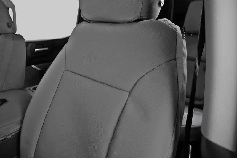 Covercraft 21-24 Ford F-150 Endura Precisionfit Custom Front Row Seat Covers - Silver/Silver 1
