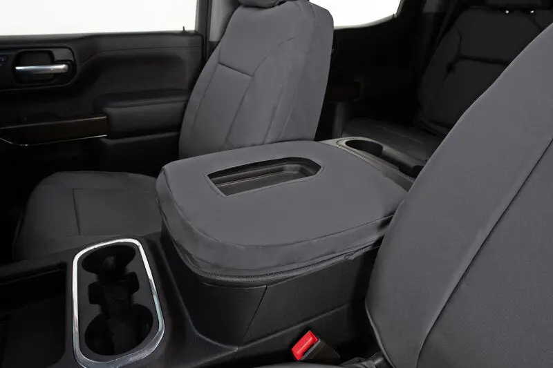 Covercraft 21-24 Ford F-150 Endura Precisionfit Custom Front Row Seat Covers - Silver/Silver 2