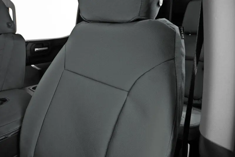 Covercraft Endura Precisionfit Front Row Seat Covers For 2021–2024 Ford F-150 – Charcoal Interior Match 1