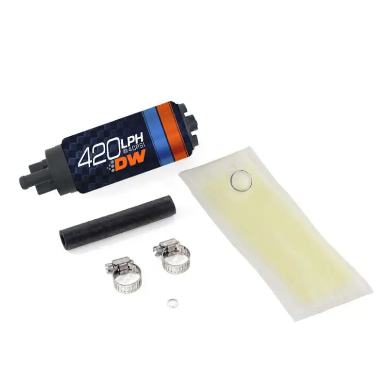 Deatschwerks Dw420 Series 420 Lph In-Tank Fuel Pump With Installation Kit For Acura Integra (1994–2001) & Honda Civic (1992–2000) 1