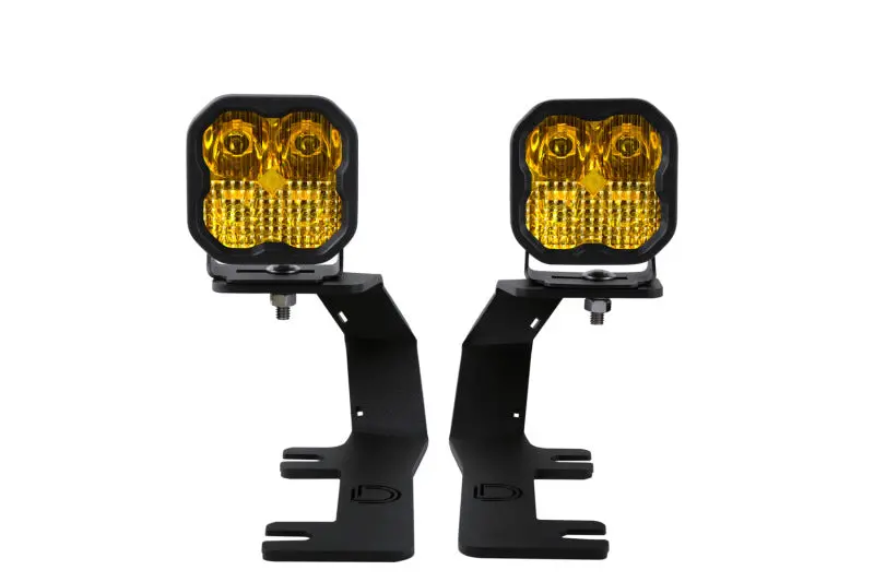 Diode Dynamics Ss3 Led Ditch Light Kit – Yellow Pro Combo For 2014–2019 Chevrolet Silverado & Gmc Sierra Ss Models 1