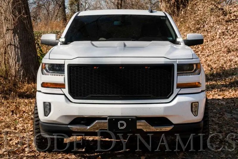 Diode Dynamics Ss3 Led Ditch Light Kit – Yellow Pro Combo For 2014–2019 Chevrolet Silverado & Gmc Sierra Ss Models 2