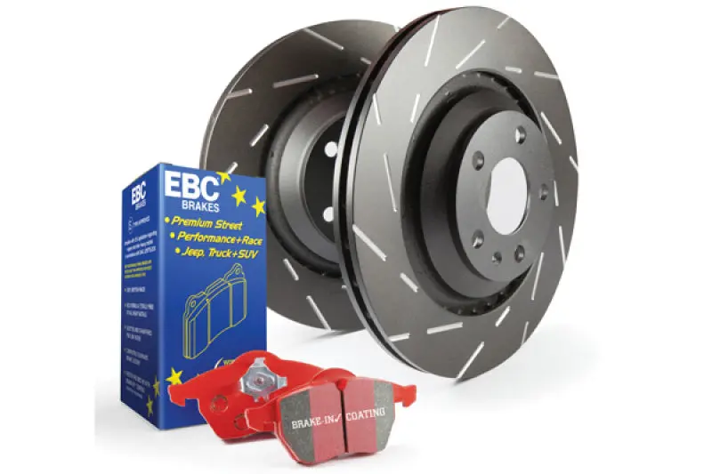 Ebc Redstuff Brake Pad And Usr Rotor Kit - S4 Performance Package 1