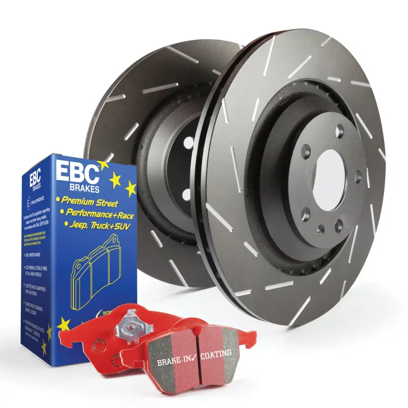 Ebc Redstuff Brake Pad And Usr Rotor Kit - S4 Performance Package 2