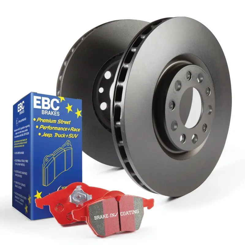 Ebc Redstuff High-Performance Brake Pad & Rk Rotor Kit (S12 Series) 1