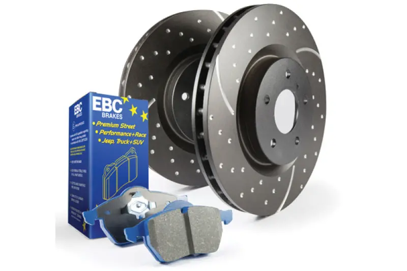 Ebc Sport S6 Brake Kit – Bluestuff Ceramic Pads + Gd Slotted Rotors 1