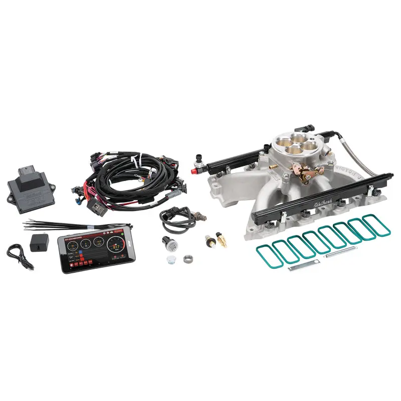 Edelbrock Pro Flo 4 Sequential Port Efi System – Ls Gen Iii/Iv Compatible, Victor Jr Intake, Up To 475 Hp, 29 Lb/Hr Injectors 1