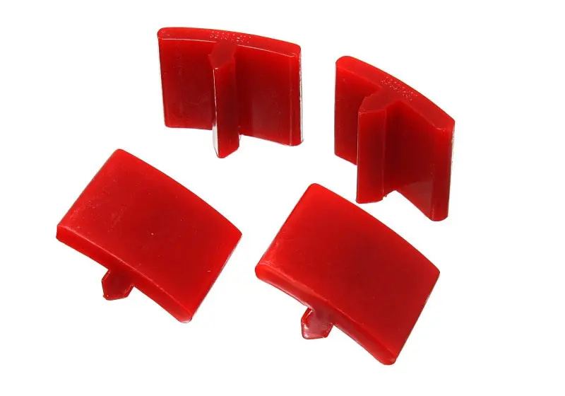 Energy Suspension 2005-07 Ford F-250/F-350 Sd 2/4Wd Rear Axle Bump Stop Set - Red 1