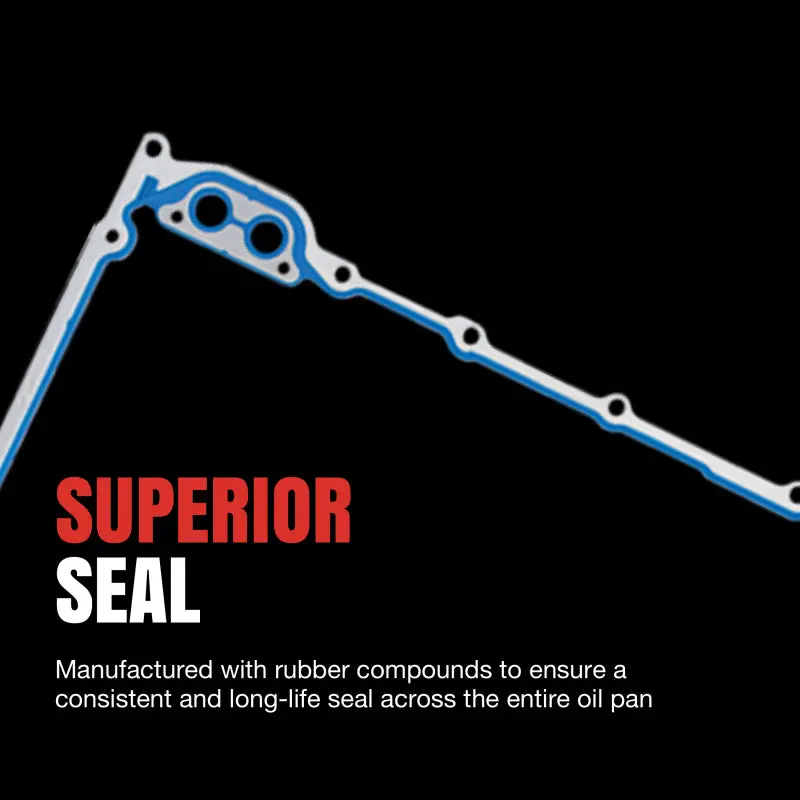 Fel-Pro Chrysler Pt Cruiser Os 30728 R Engine Oil Pan Gasket Set Permadry Molded Rubber 2