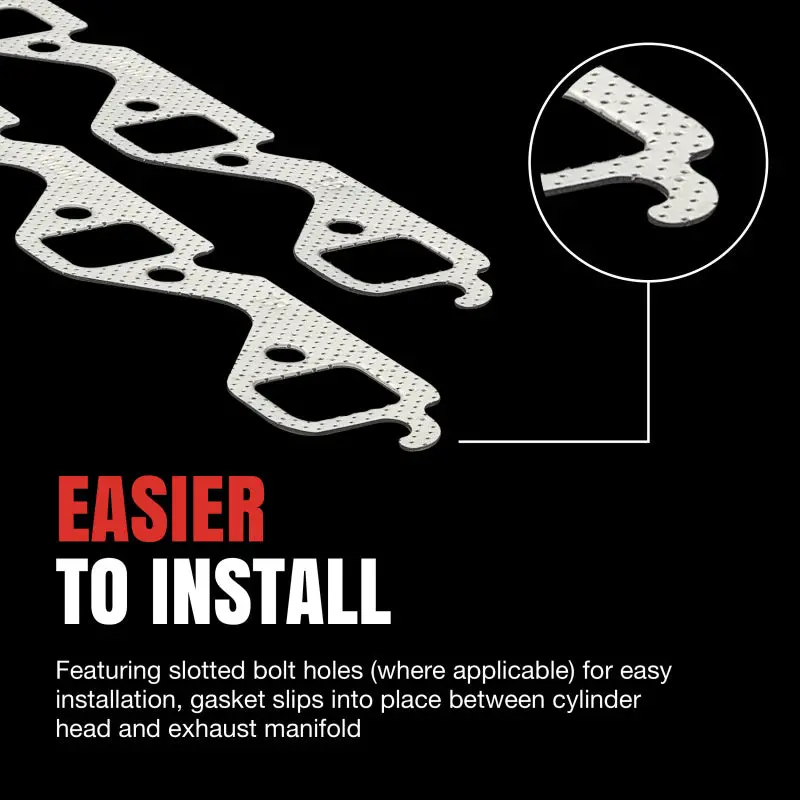 Fel-Pro Ford Escort Ms 95702 Exhaust Manifold Gasket Set 2
