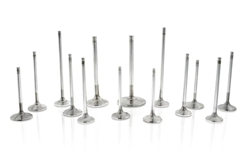 Ferrea S-Flo+ Intake Valve Set For Chevy Small Block — 2.02" Diameter, +0.050" Oversize, 6000 Series 1