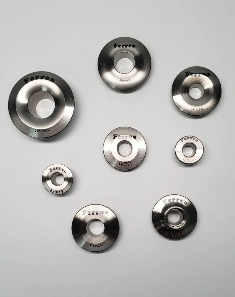 Ferrea Titanium Retainer Kit With Double Springs For Toyota 7Mge/7Mgte – 6° Pro Cnc Machined 1